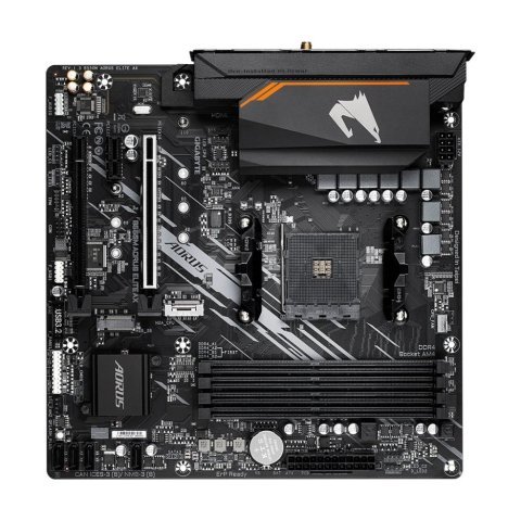 Материнская плата GIGABYTE B550M AORUS ELITE AX - Нулевой остаток (Feed)  - Нулевой остаток (Feed) 