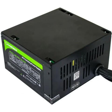 Блок питания Gamemax GM-400-8CM Black - Нулевой остаток (Feed)  - Нулевой остаток (Feed) 