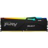 Модуль памяти для компьютера DDR5 16GB (2x8GB) 5200 MHz FURY Beast RGB Kingston Fury (ex.HyperX) (KF552C40BBAK2-16)