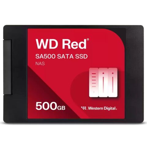 Накопитель SSD 2.5" 500GB RED SA500 WD (WDS500G1R0A-68A4W0) - Внутренние SSD  - Внутренние SSD 