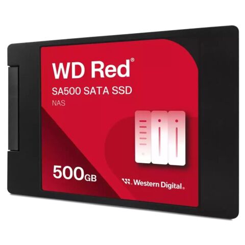 Накопитель SSD 2.5" 500GB RED SA500 WD (WDS500G1R0A-68A4W0) - Внутренние SSD  - Внутренние SSD 