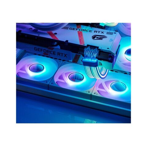 Кулер для корпуса JONSBO SL-120W White - Нулевой остаток (Feed)  - Нулевой остаток (Feed) 