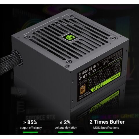 Блок питания Gamemax 550W (GE-550) - Нулевой остаток (Feed)  - Нулевой остаток (Feed) 