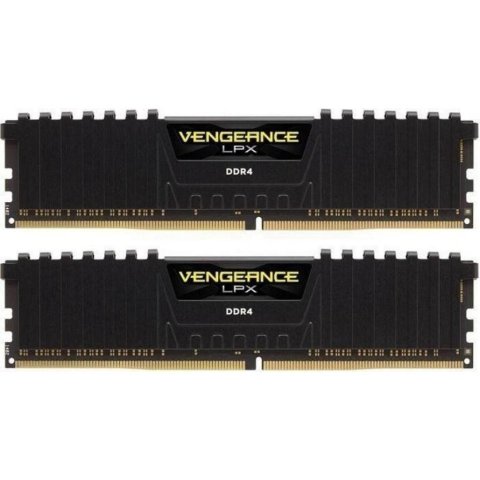 Модуль памяти для компьютера DDR4 16GB (2x8GB) 3600 MHz Vengeance LPX Black Corsair (CMK16GX4M2D3600C18) - Нулевой остаток (Feed) - Нулевой остаток (Feed)