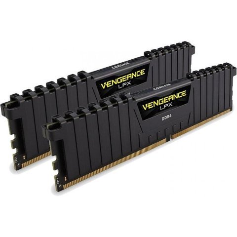 Модуль памяти для компьютера DDR4 16GB (2x8GB) 3600 MHz Vengeance LPX Black Corsair (CMK16GX4M2D3600C18) - Нулевой остаток (Feed) - Нулевой остаток (Feed)