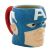 Чашка Avengers Captain America Head 15 oz. Molded Ceramic Mug - -