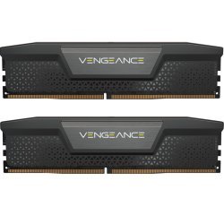 Модуль памяти для компьютера DDR5 32GB (2x16GB) 7200 MHz Vengeance Black Corsair (CMK32GX5M2X7200C34)