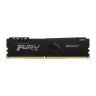 Модуль памяти для компьютера DDR4 16GB (2x8GB) 2666 MHz Fury Beast Black Kingston Fury (ex.HyperX) (KF426C16BBK2/16)