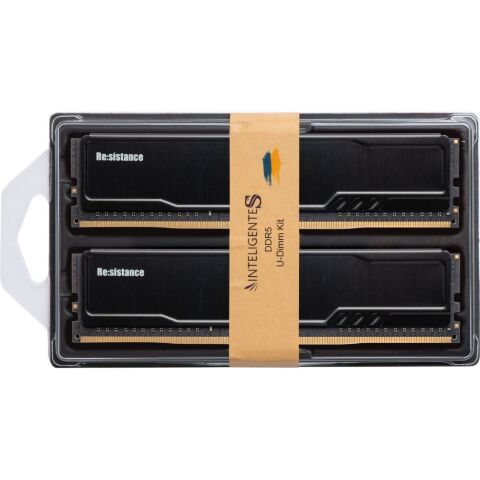 Модуль памяти для компьютера DDR5 64GB (2x32GB) 5200 MHz CL42 1.1V Resistance INTELIGENTES (IR5BII2/64) - Модули памяти для компьютера  - Модули памяти для компьютера 
