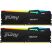 Модуль памяти для компьютера DDR5 16GB (2x8GB) 5600 MHz Beast RGB Kingston Fury (ex.HyperX) (KF556C40BBAK2-16) - Нулевой остаток (Feed)  - Нулевой остаток (Feed) 