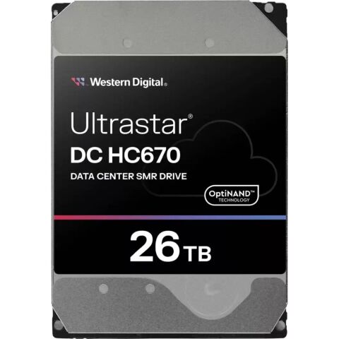 Жесткий диск 3.5" 26TB Ultrastar DC HC670 WD (0F61452 / WSH722626ALN607) - Жесткие диски (HDD) - Жесткие диски (HDD)