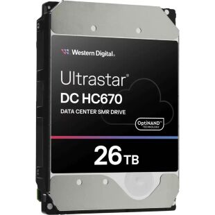 Жесткий диск 3.5" 26TB Ultrastar DC HC670 WD (0F61452 / WSH722626ALN607)
