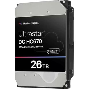Жесткий диск 3.5" 26TB Ultrastar DC HC670 WD (0F61452 / WSH722626ALN607)
