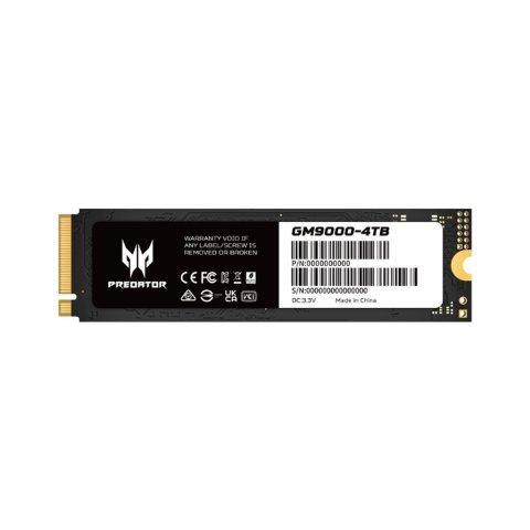 Накопитель SSD M.2 2280 4TB GM9000 Acer Predator (BL.9BWWR.131) - Нулевой остаток (Feed) - Нулевой остаток (Feed)