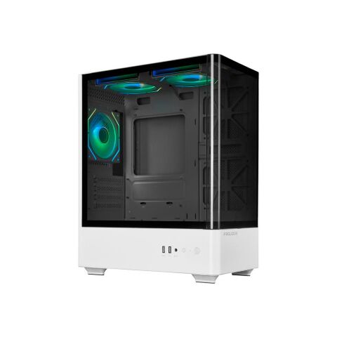 Корпус для ПК Prologix Lumi GM-01AW Glass White - Нулевой остаток (Feed)  - Нулевой остаток (Feed) 