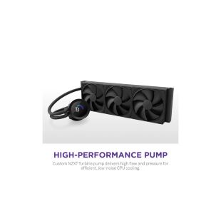 Система жидкостного охлаждения NZXT Kraken Plus V2 360mm AIO liquid cooler w/Displ (RL-KN360-B2)