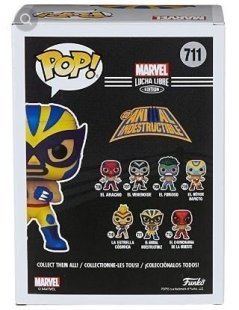 Фігурка Funko Marvel Lucha Libre El Animal Indestructible фанко (Exclusive Marvel Collector Corps) 711