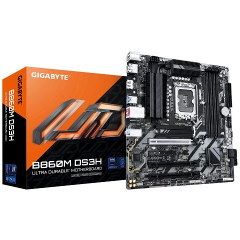Материнская плата GIGABYTE B860M DS3H - Системные (материнские) платы  - Системные (материнские) платы 