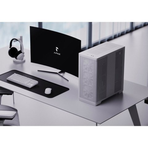 Корпус APNX Creator C1 White (APCM-CR01043.21) - Нулевой остаток (Feed) - Нулевой остаток (Feed)