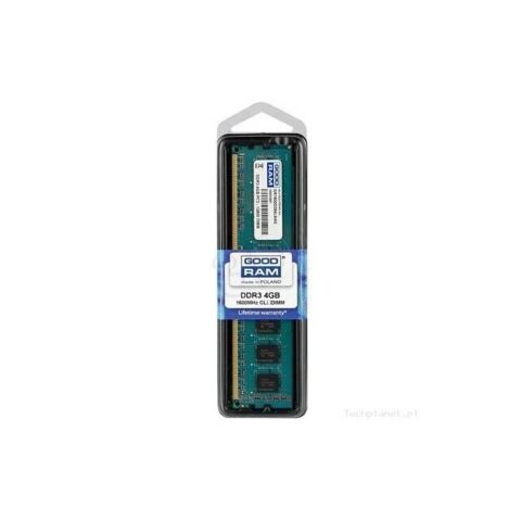 Модуль памяти для компьютера DDR3 4GB 1600 MHz Goodram (GR1600D364L11S/4G) - Модули памяти для компьютера  - Модули памяти для компьютера 