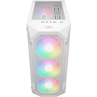 Корпус для ПК Gamdias AURA GC1 ELITE WH ARGB (4711514500608)