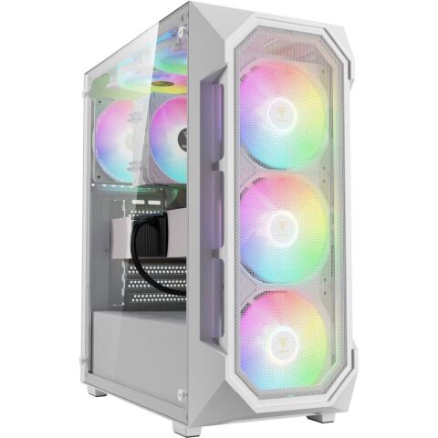 Корпус для ПК Gamdias AURA GC1 ELITE WH ARGB (4711514500608) - Нулевой остаток (Feed)  - Нулевой остаток (Feed) 