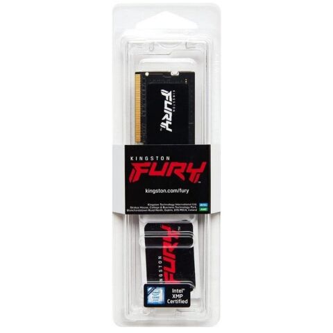 Модуль памяти для ноутбука SoDIMM DDR5 16GB 5600 MHz Impact Kingston Fury (ex.HyperX) (KF556S40IB-16) - Нулевой остаток (Feed) - Нулевой остаток (Feed)