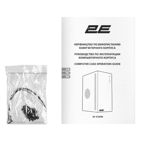 Корпус для ПК 2E 2E-V200B - Нулевой остаток (Feed)  - Нулевой остаток (Feed) 