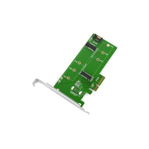Контроллер Maiwo Multi-Size PCIex4 & SATA to M.2 (M-Key or B-key) KT015 SSD (45774) - Нулевой остаток (Feed)  - Нулевой остаток (Feed) 