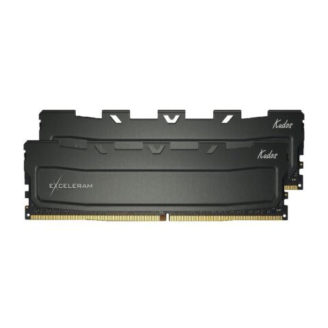 Модуль памяти для компьютера DDR4 32GB (2x16GB) 3200 MHz Black Kudos eXceleram (EKBLACK4323216XD) - Модули памяти для компьютера  - Модули памяти для компьютера 