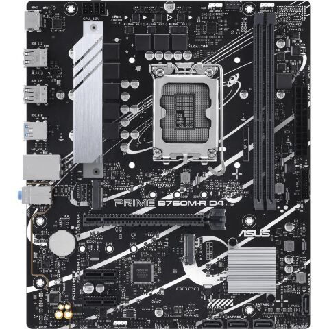 Материнская плата ASUS PRIME B760M-R D4 - Системные (материнские) платы  - Системные (материнские) платы 