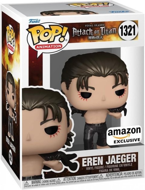Фигурка Funko Attack on Titan Eren Jaeger Атака Титанов фанко Эрен  Metallic Exclusive 1321 -   -  