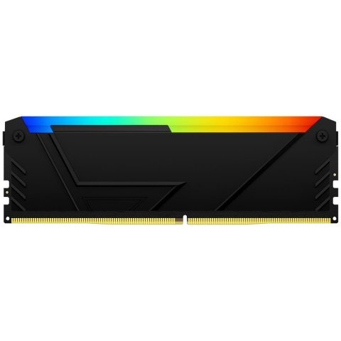 Модуль памяти для компьютера DDR4 32GB (2x16GB) 3600 MHz FURY Beast RGB Kingston Fury (ex.HyperX) (KF436C18BB2AK2/32) - Нулевой остаток (Feed)  - Нулевой остаток (Feed) 