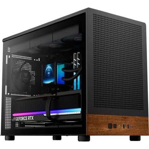 Корпус для ПК Gamdias ATHENA M4M WOOD (4711514503784) - Нулевой остаток (Feed) - Нулевой остаток (Feed)