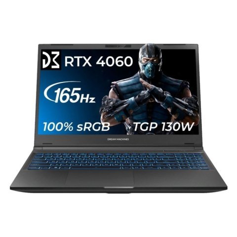 Ноутбук Dream Machines RG4060-15 (RG4060-15UA52) - Нулевой остаток (Feed) - Нулевой остаток (Feed)