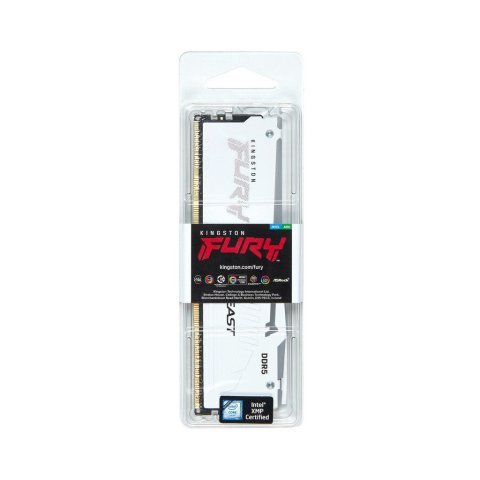 Модуль памяти для компьютера DDR5 16GB 6800 MHz Beast White RGB XMP Kingston Fury (ex.HyperX) (KF568C34BWA-16) - Нулевой остаток (Feed) - Нулевой остаток (Feed)