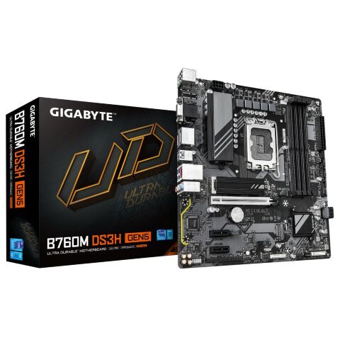 Материнская плата GIGABYTE B760M DS3H GEN5 - Системные (материнские) платы  - Системные (материнские) платы 