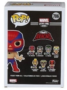 Фигурка Funko Marvel Lucha Libre El Aracno SpiderMan фанко (Exclusive Marvel Collector Corps) 706