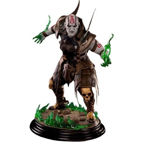 Статуэтка Mortal Kombat Polystone Statue Sideshow Quan Chi 42 см - -