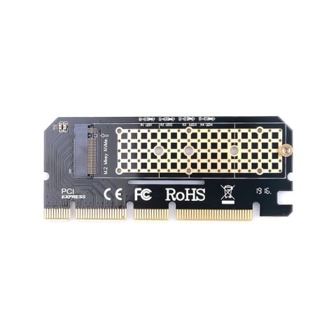 Контроллер Maiwo M.2 NVMe M-key SSD 22*30mm, 22*42mm, 22*60mm, 22*80mm to PCI (KT046) - Контроллеры ExpressCard  - Контроллеры ExpressCard 