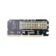Контроллер Maiwo M.2 NVMe M-key SSD 22*30mm, 22*42mm, 22*60mm, 22*80mm to PCI (KT046) - Контроллеры ExpressCard  - Контроллеры ExpressCard 