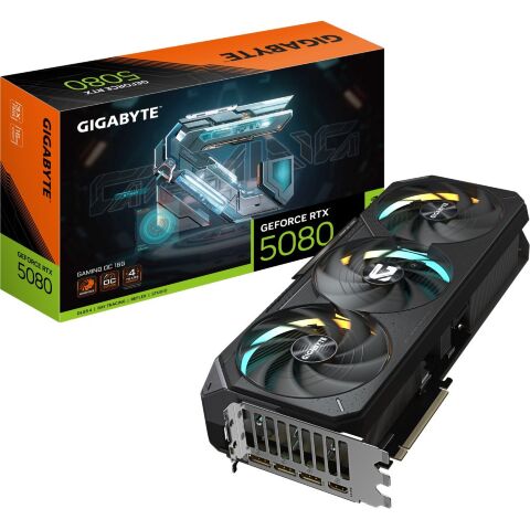 Видеокарта GIGABYTE GeForce RTX5080 16GB GAMING OC (GV-N5080GAMING OC-16GD) - Нулевой остаток (Feed)  - Нулевой остаток (Feed) 