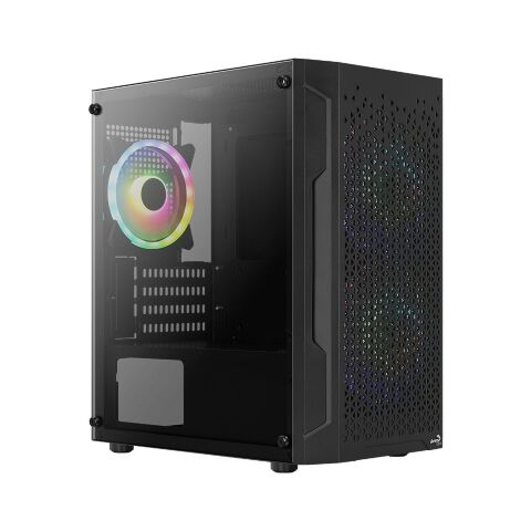 Корпус для ПК AeroCool Trinity Mini-G-BK-v2 (ACCS-PV32033.11) - Нулевой остаток (Feed)  - Нулевой остаток (Feed) 