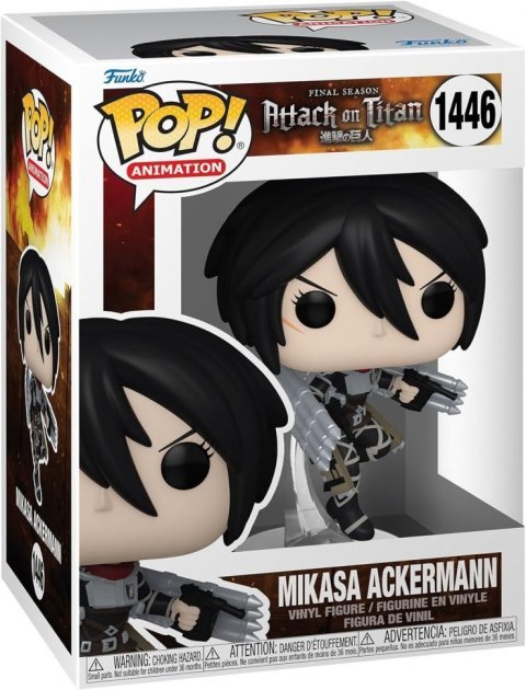 Фигурка Funko Attack on Titan Mikasa Ackermann Атака Титанов фанко Микаса 1446 -   -  