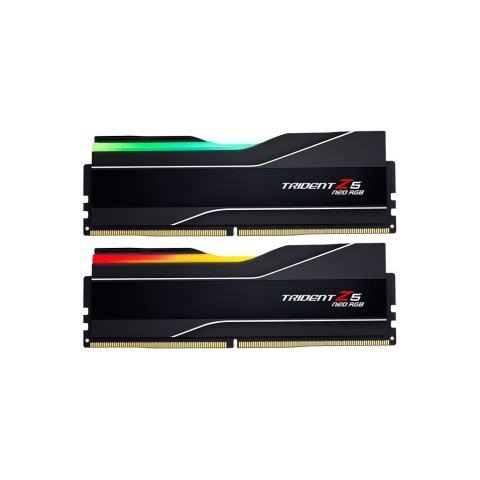 Модуль памяти для компьютера DDR5 32GB (2x16GB) 6000 MHz Trident Z5 Neo RGB G.Skill (F5-6000J3238F16GX2-TZ5NR) - Нулевой остаток (Feed) - Нулевой остаток (Feed)