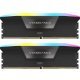 Модуль памяти для компьютера DDR5 48GB (2x24GB) 5200 MHz Vengeance RGB Black Corsair (CMH48GX5M2B5200C38) - Нулевой остаток (Feed) - Нулевой остаток (Feed)