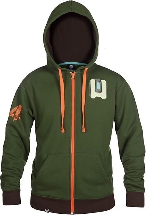 Кофта Реглан OVERWATCH Ultimate Bastion ZipUp Hoodie Овервотч Худі Бастіон (розмір XL) -   -  