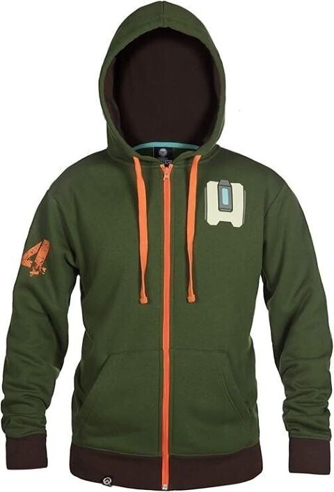 Кофта Реглан OVERWATCH Ultimate Bastion ZipUp Hoodie Овервотч Худі Бастіон (розмір XL) -   -  