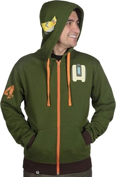 Кофта Реглан OVERWATCH Ultimate Bastion ZipUp Hoodie Овервотч Худі Бастіон (розмір XL) -   -  