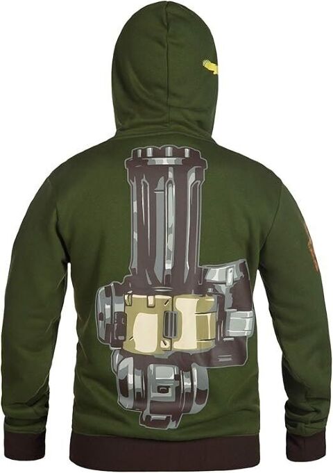 Кофта Реглан OVERWATCH Ultimate Bastion ZipUp Hoodie Овервотч Худі Бастіон (розмір XL) -   -  